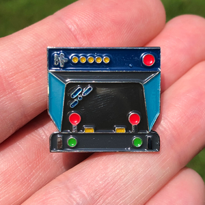 Arcade Controller Enamel Pin