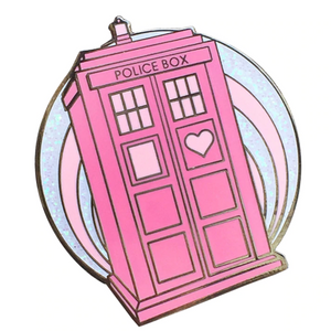 Doctor Who Pretty Police Box Enamel Pin