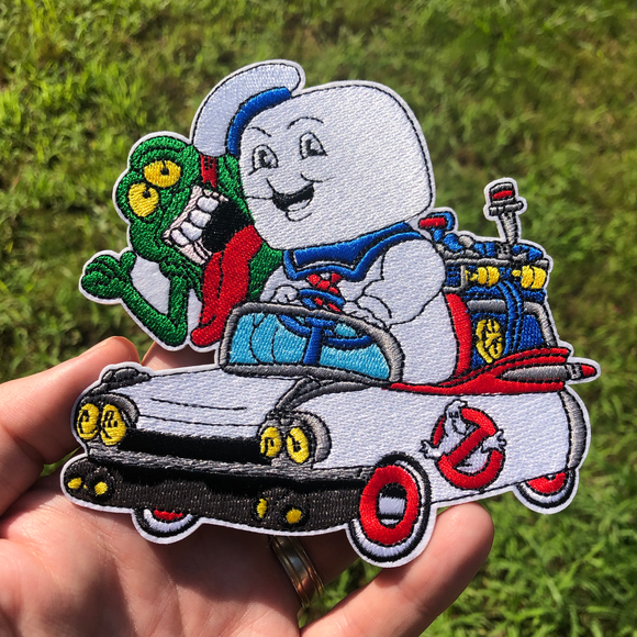 Ghostbusters Slimer & Stay Puft Joy Ride Patch