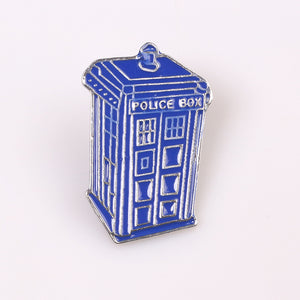 Doctor Who Tardis Enamel Pin
