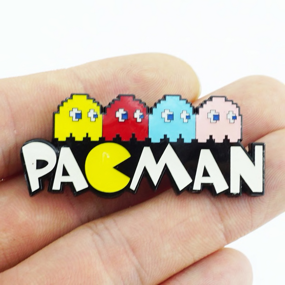 Pac-man Enamel Pin
