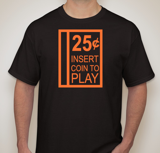 Insert Coin Pinball/Arcade Shirt
