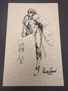 Paul Faris Centaur Pinball Concept Sketch Print (Signed)