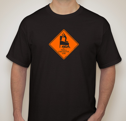 Pinball Construction Zone Shirt