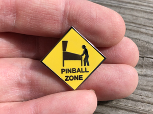 Pinball Zone Enamel Pin