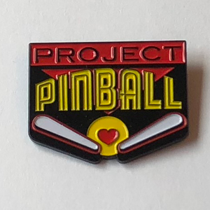 Project Pinball Enamel Pin