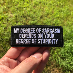 Degree of Sarcasm Patch