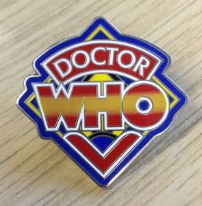 Doctor Who Pinball Logo Enamel Pin