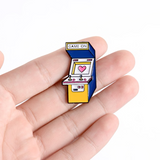 Game On Arcade Cabinet Pin